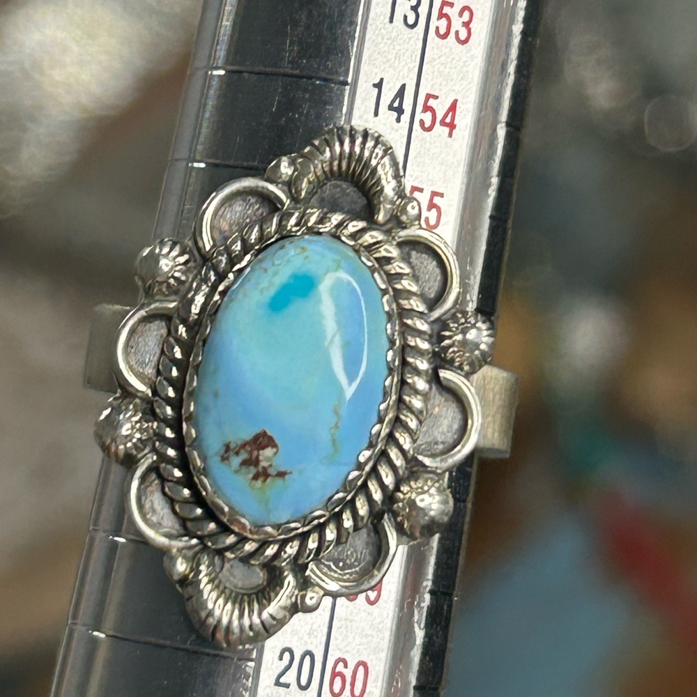 Golden Hills Sterling Silver Turquoise Ring